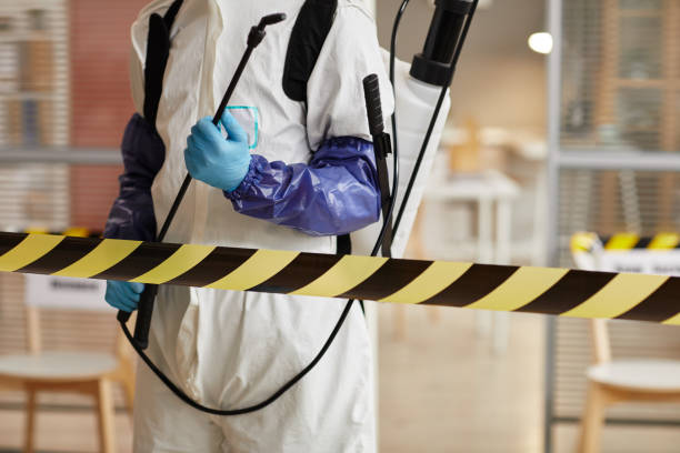 Professional Biohazard Cleanup technician working in Lincoln, IL